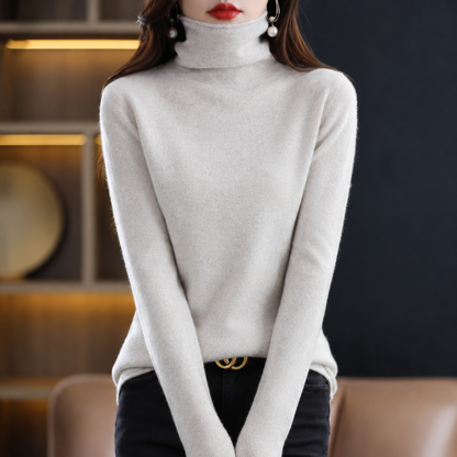 Akainu – Rollkragenpullover für Damen