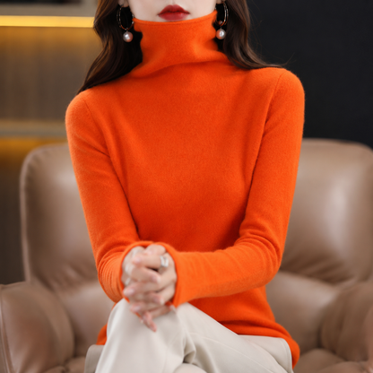 Akainu – Rollkragenpullover für Damen