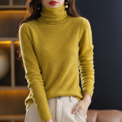 Akainu – Rollkragenpullover für Damen