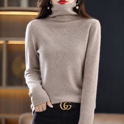 Akainu – Rollkragenpullover für Damen