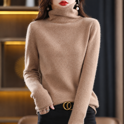 Akainu – Rollkragenpullover für Damen