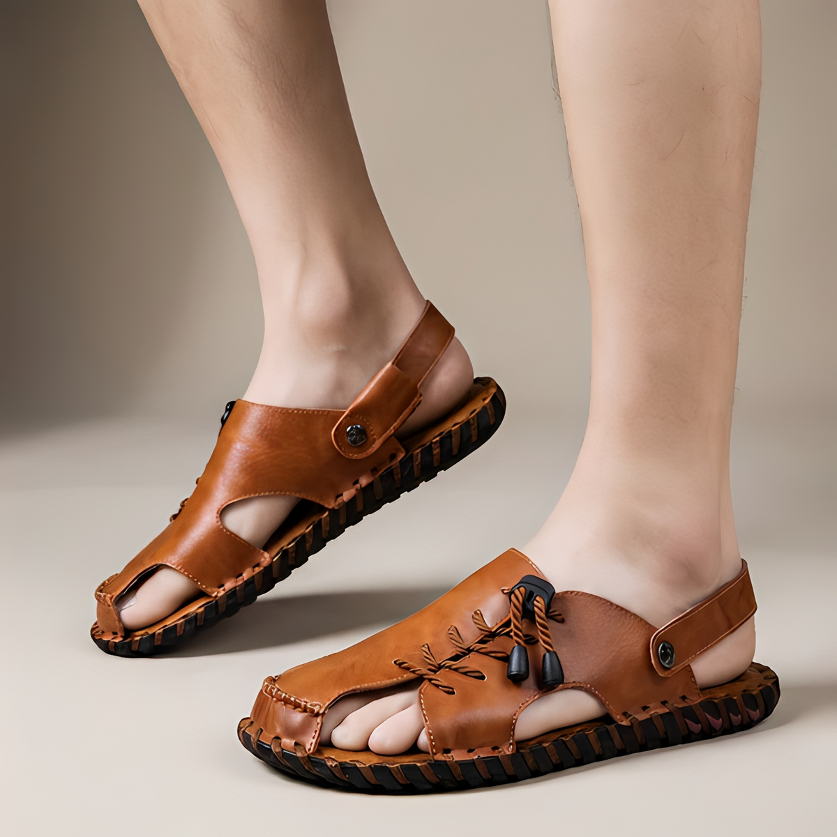 Rowar - Sommer-Sandalen mit offener Vorderseite für Herren