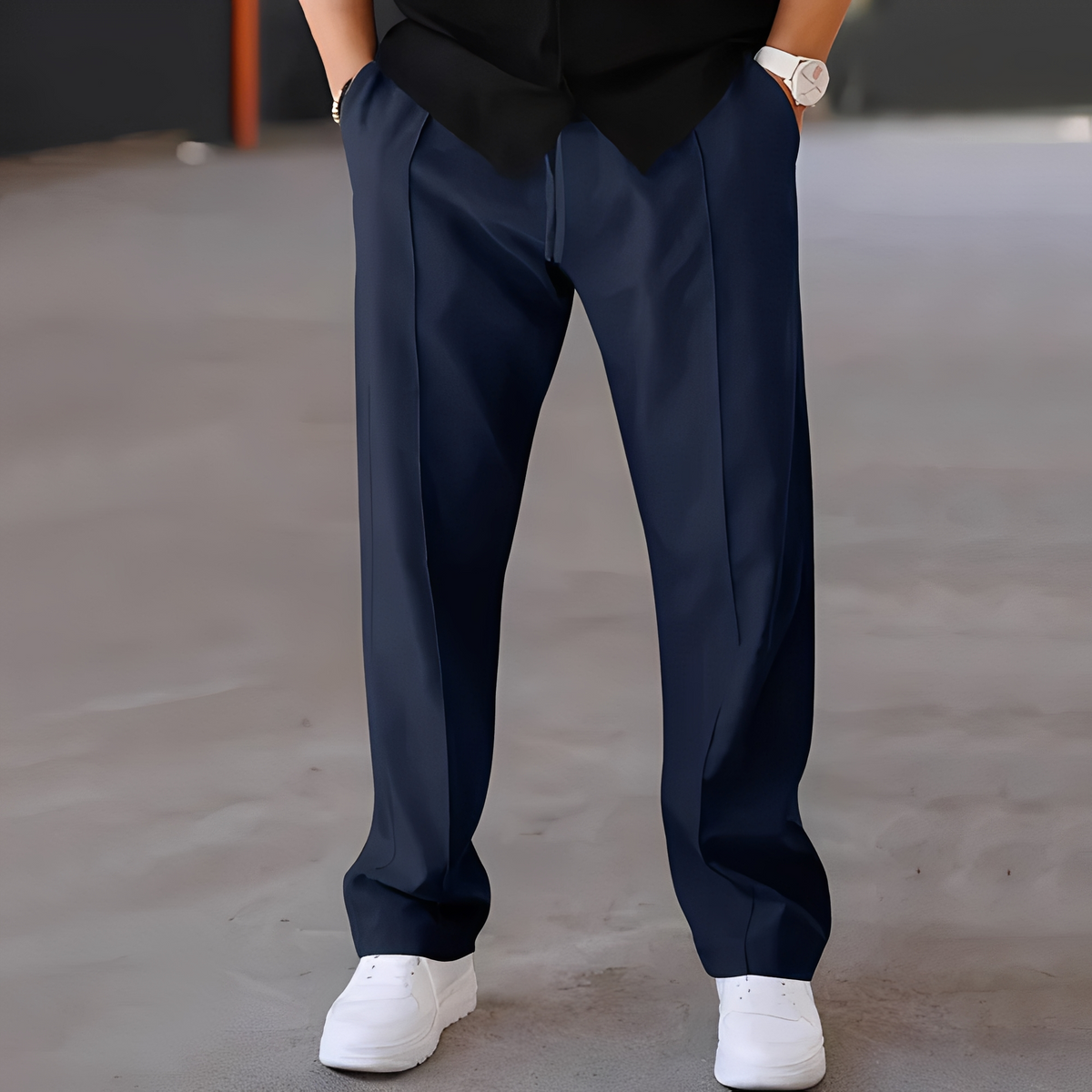 Fresniel - Gerade lockere trendige Hose für Herren