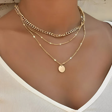Xyline – Vergoldetes Collier
