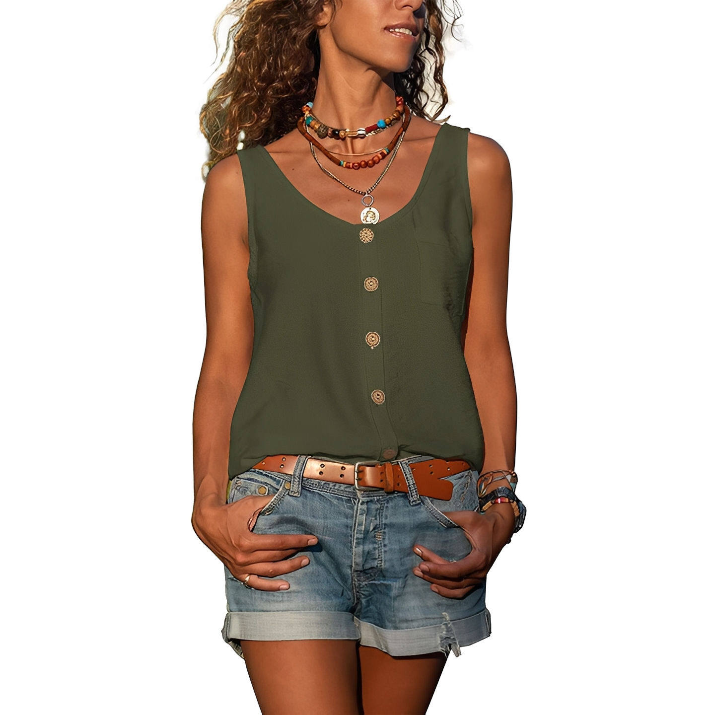 Nyla - Trendiges Tanktop für Frauen