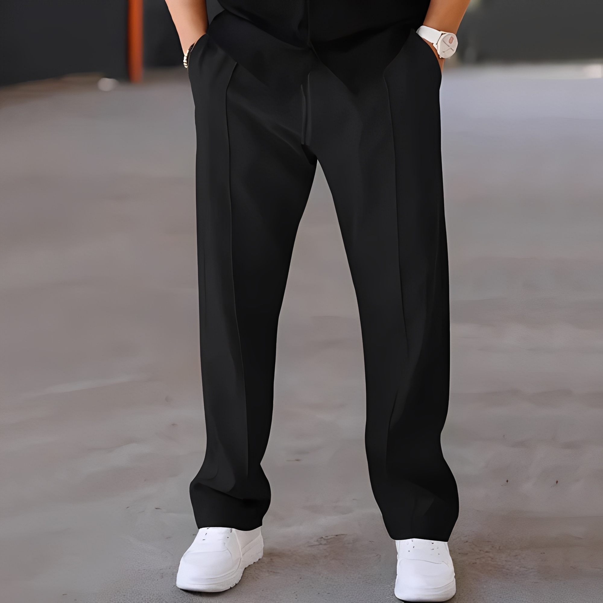 Fresniel - Gerade lockere trendige Hose für Herren