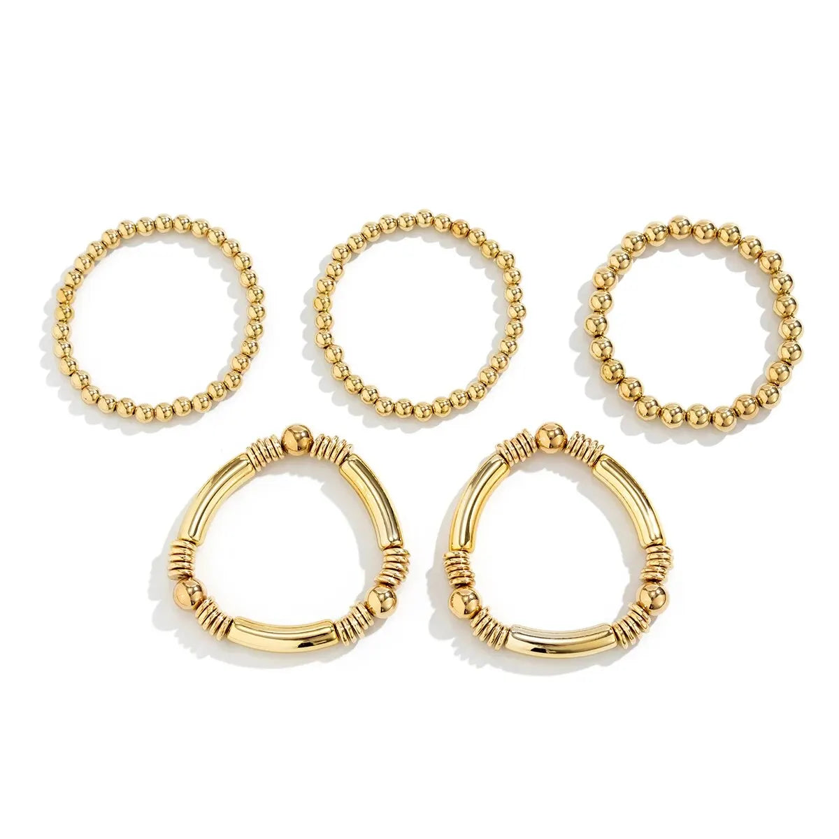 Mira – Set mit 5 stapelbaren Perlenarmbändern