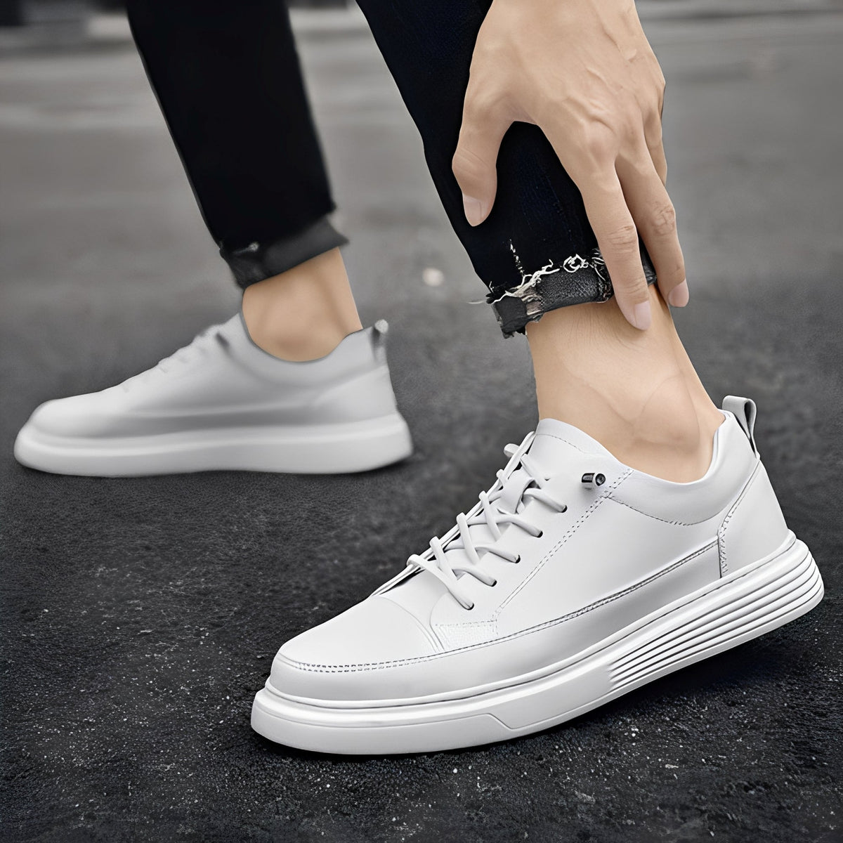 Romeo - Trendige flache Sneaker für Herren