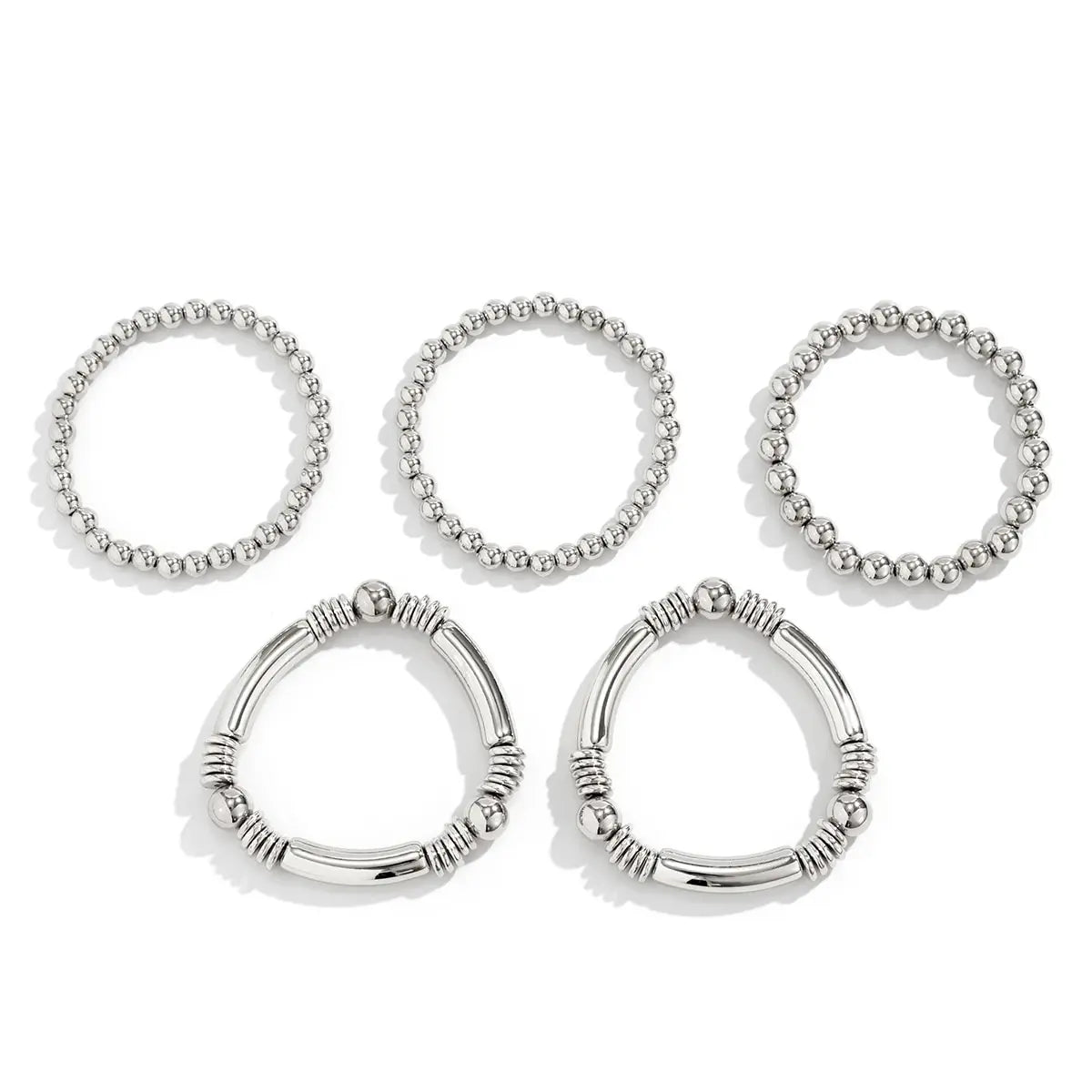 Mira – Set mit 5 stapelbaren Perlenarmbändern