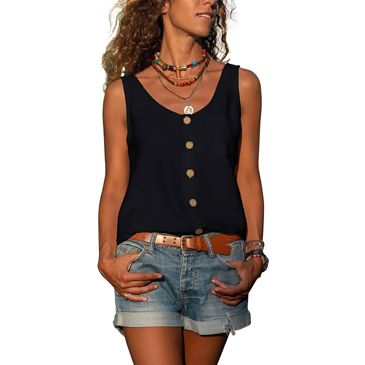 Nyla - Trendiges Tanktop für Frauen