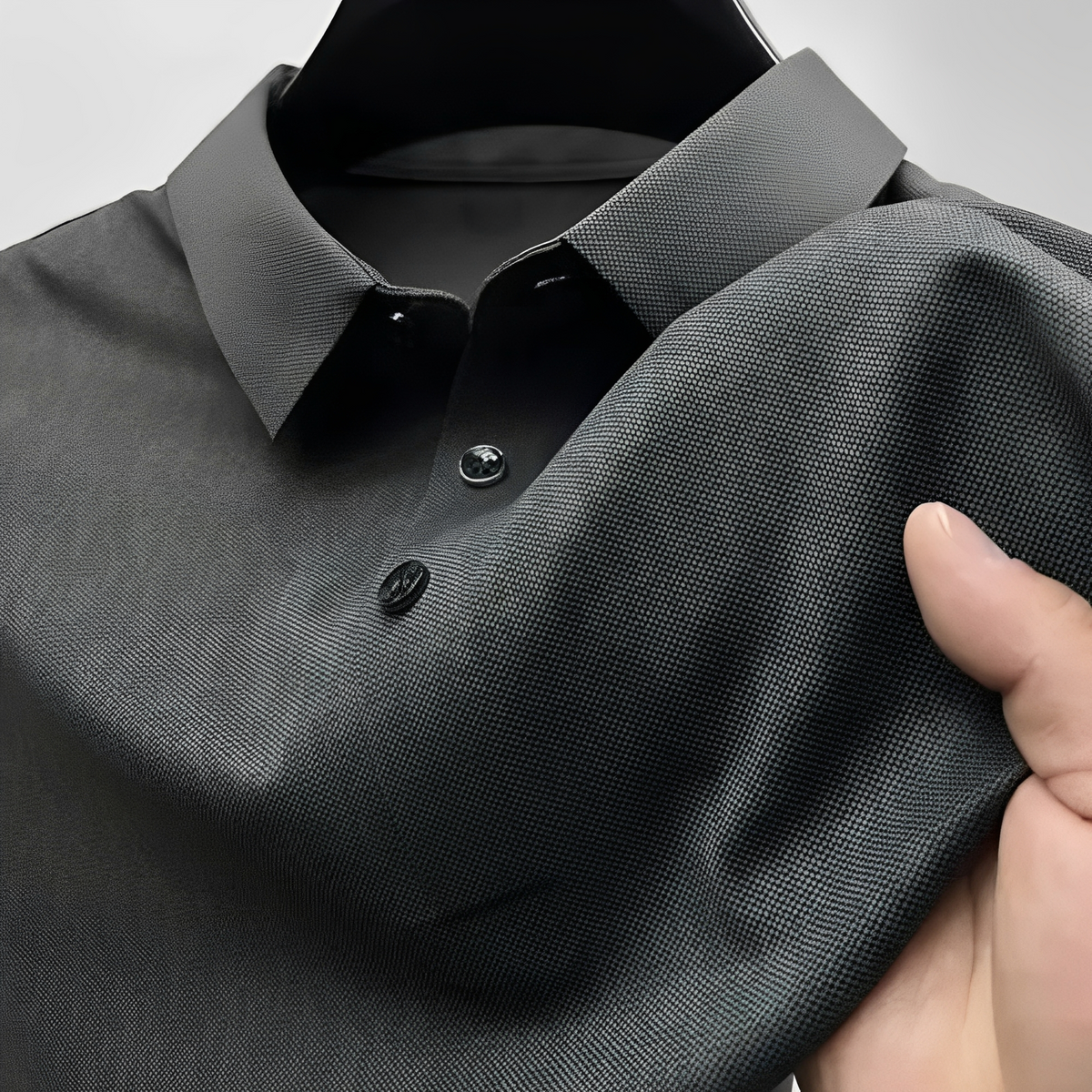 Zack - Polo mit lässigem Muster für Herren