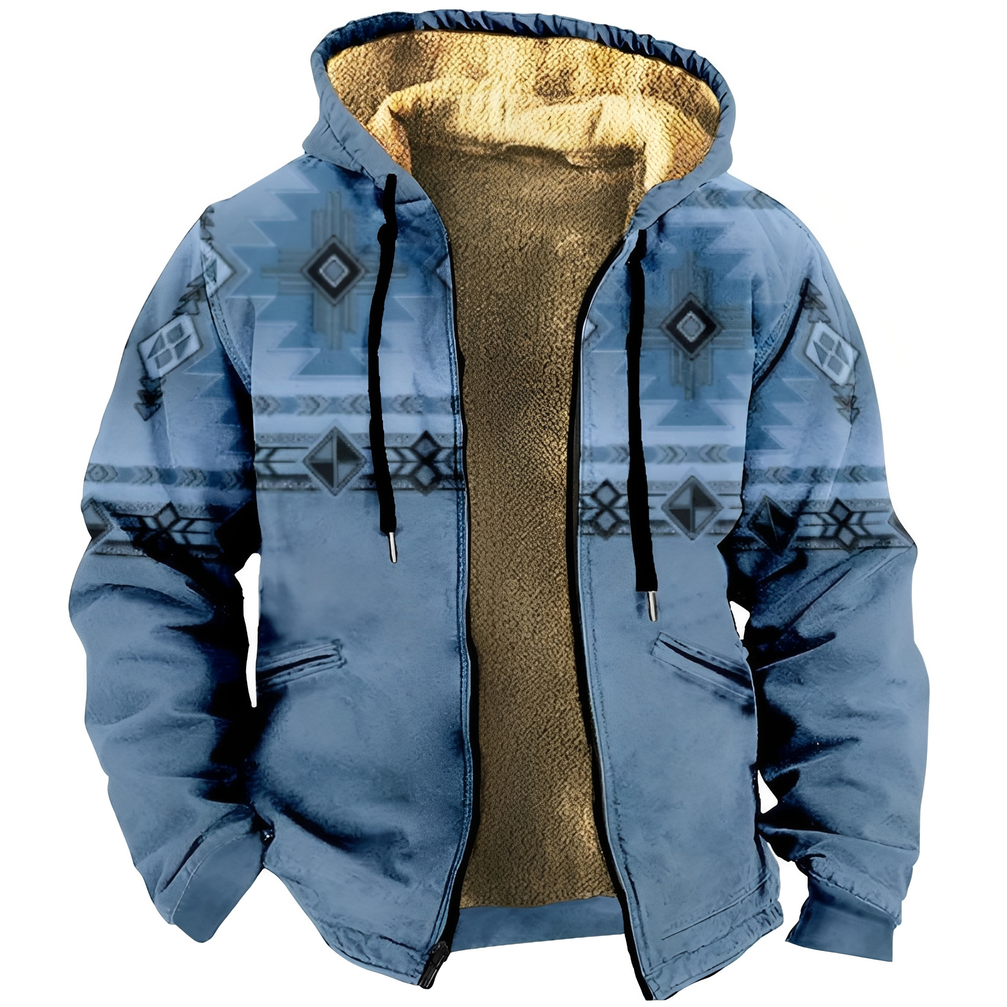 Edwin - Modischer Herren-Hoodie mit ethnischem Design