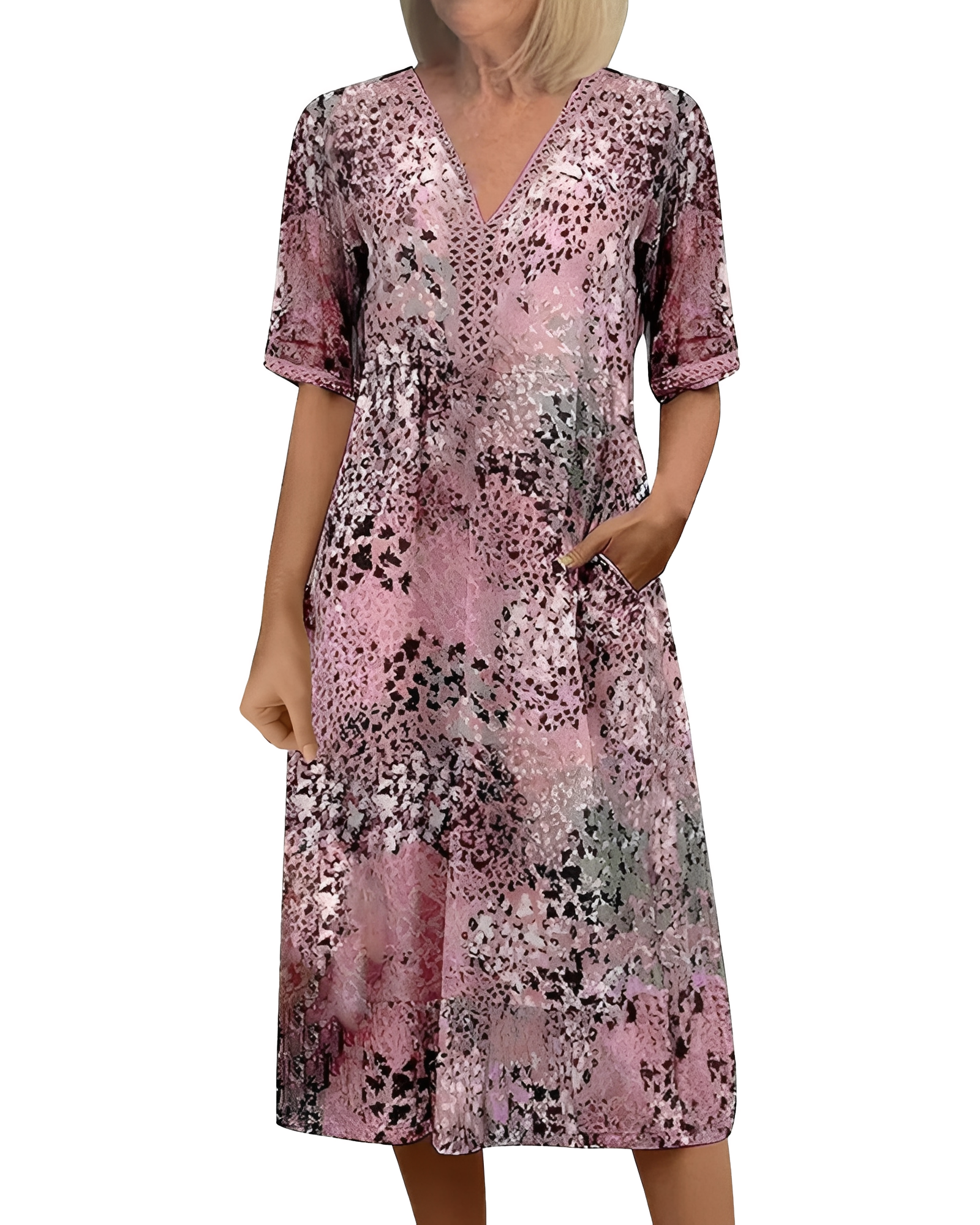 Alfie - Lockeres Midikleid für Frauen