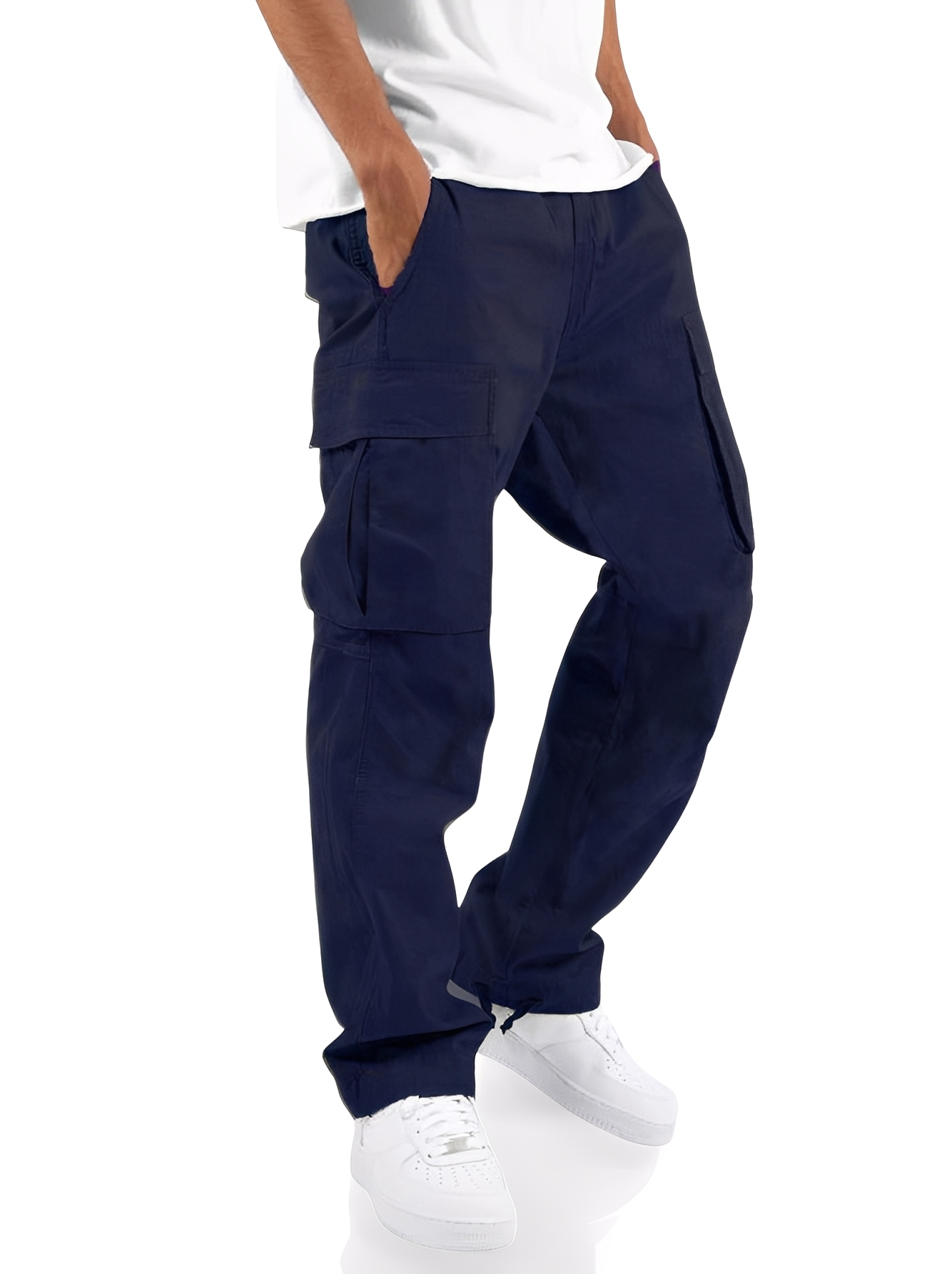 Ronelle - Komfortable Herren-Cargohose mit Kordelzug