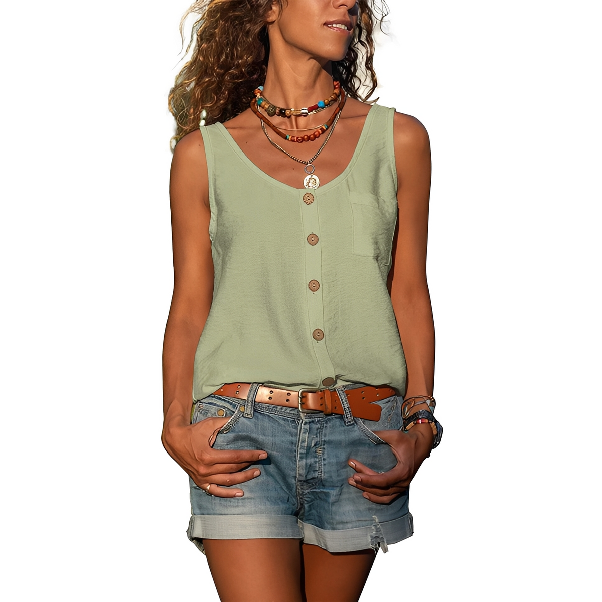Nyla - Trendiges Tanktop für Frauen