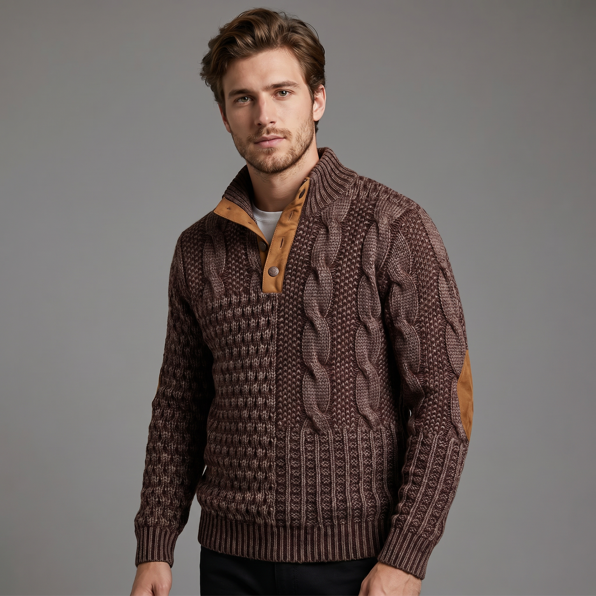 Ronald - Bequemer, weicher Pulli