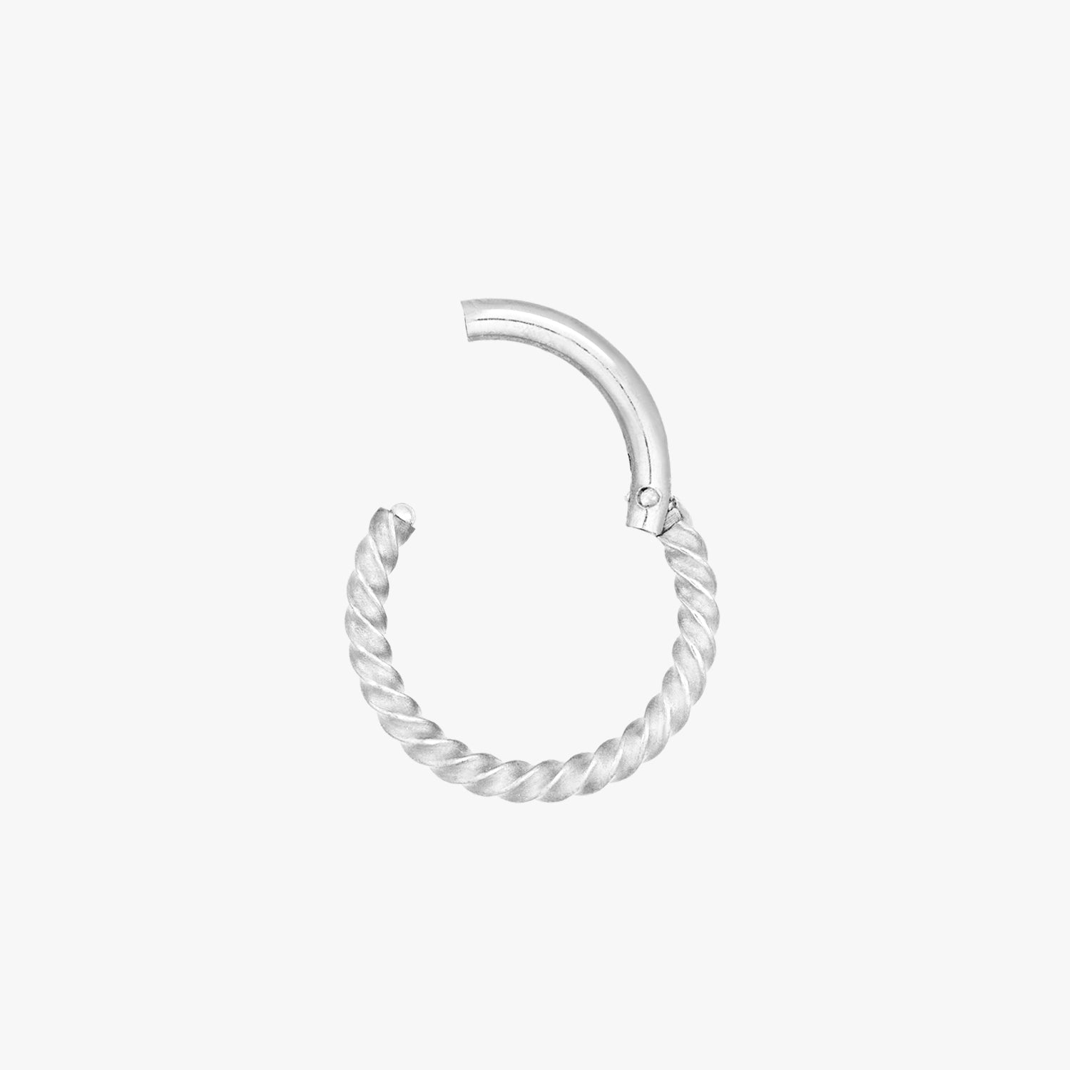 Leila - 8 mm gedrehte Seilohrhänger