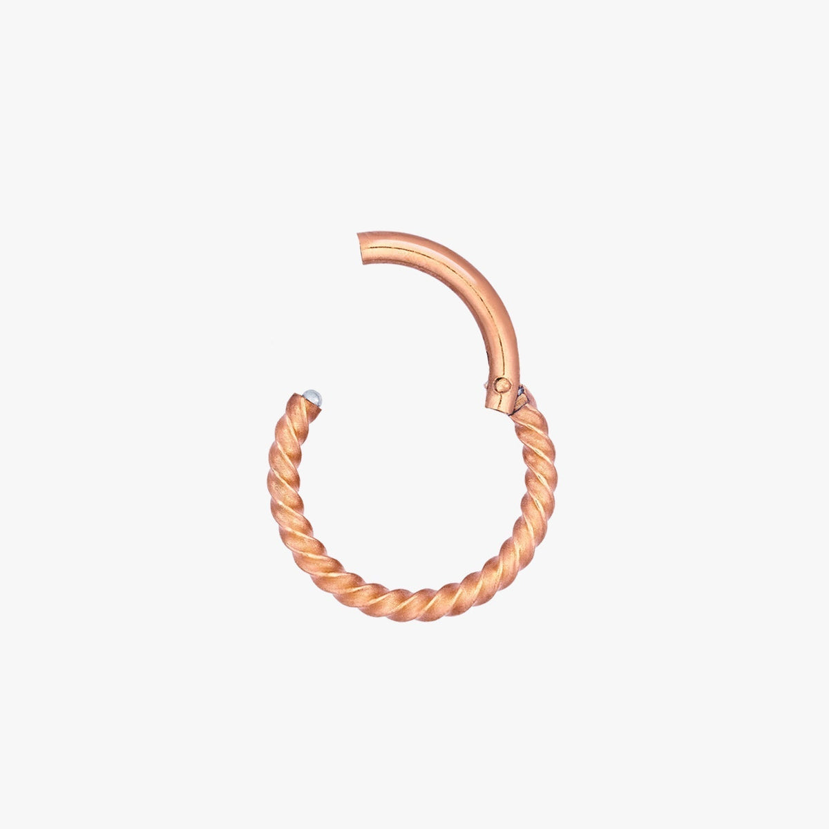 Leila - 8 mm gedrehte Seilohrhänger