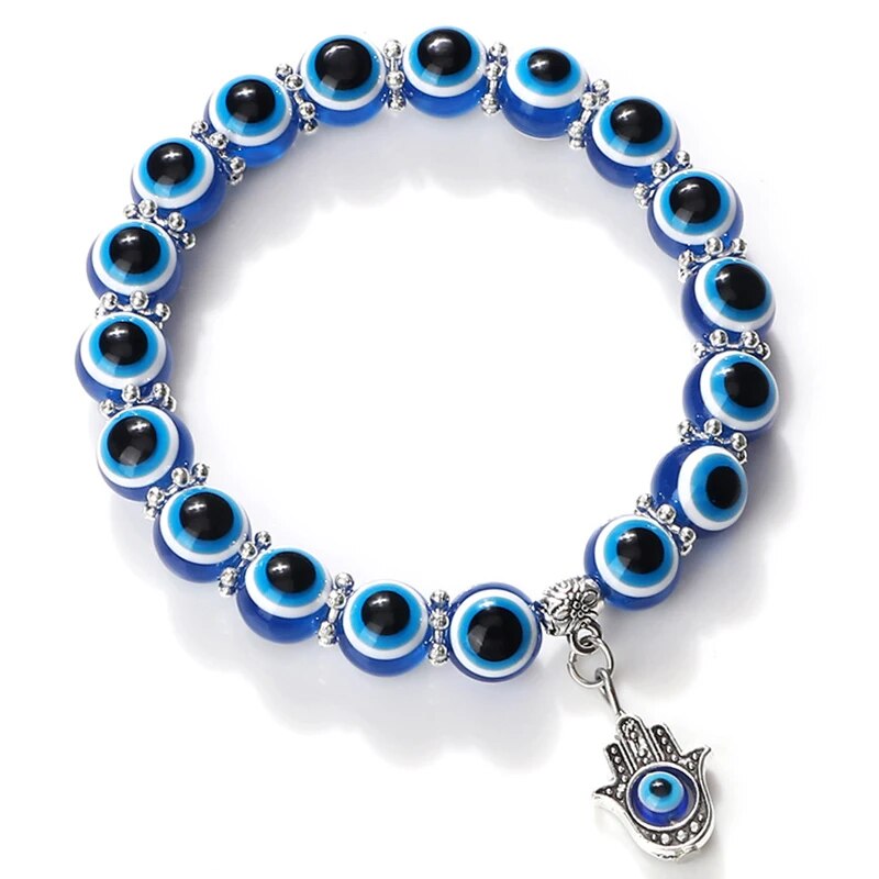 Evil Eye Ocean Style Fußkette - Glück und Karma