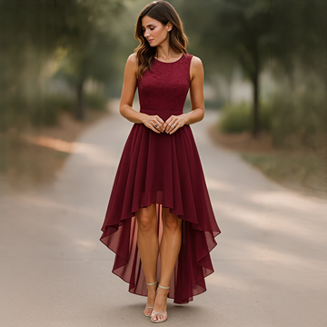 Marilla - Asymmetrisches Kleid für Frauen