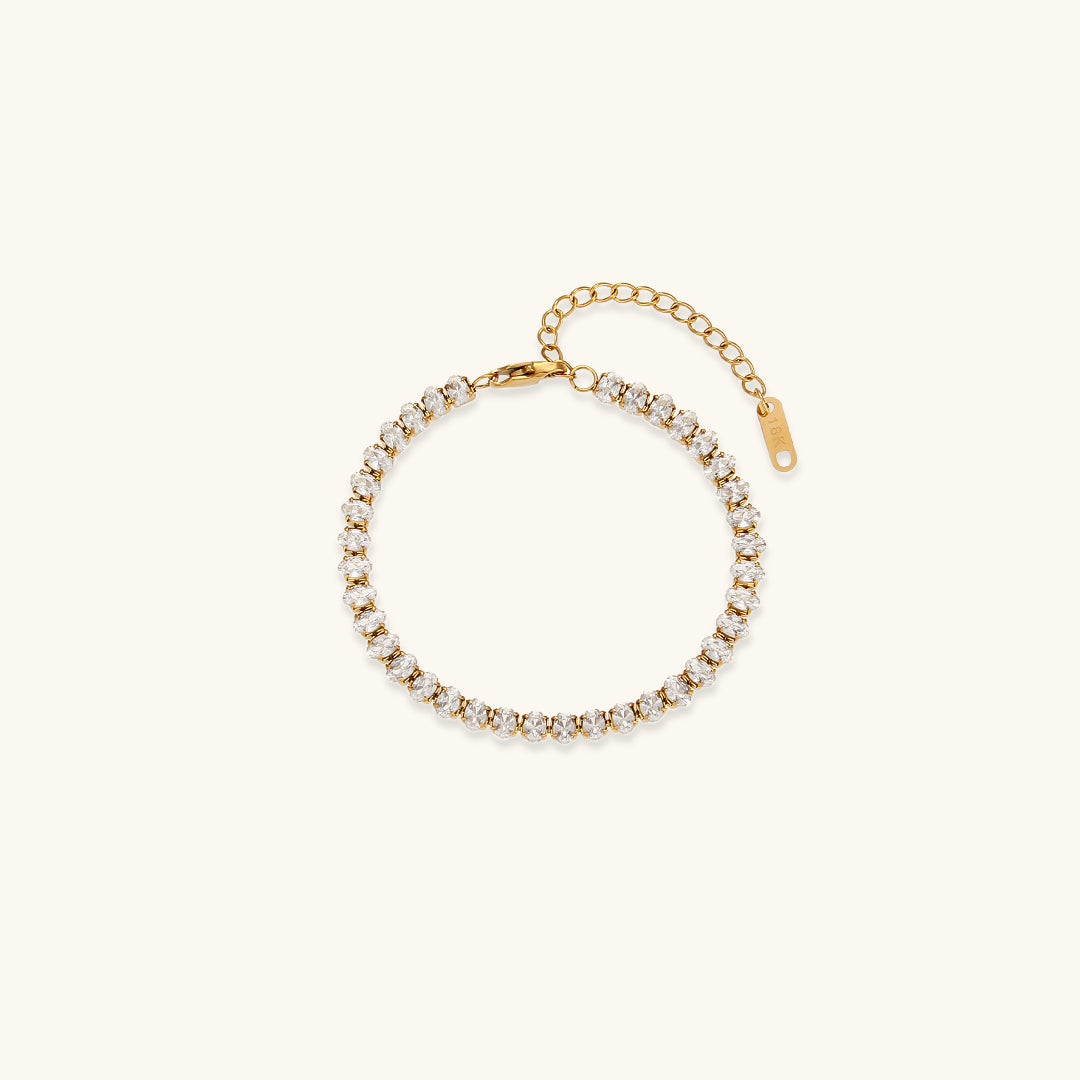 Georgina - Tennisarmband mit Diamanten
