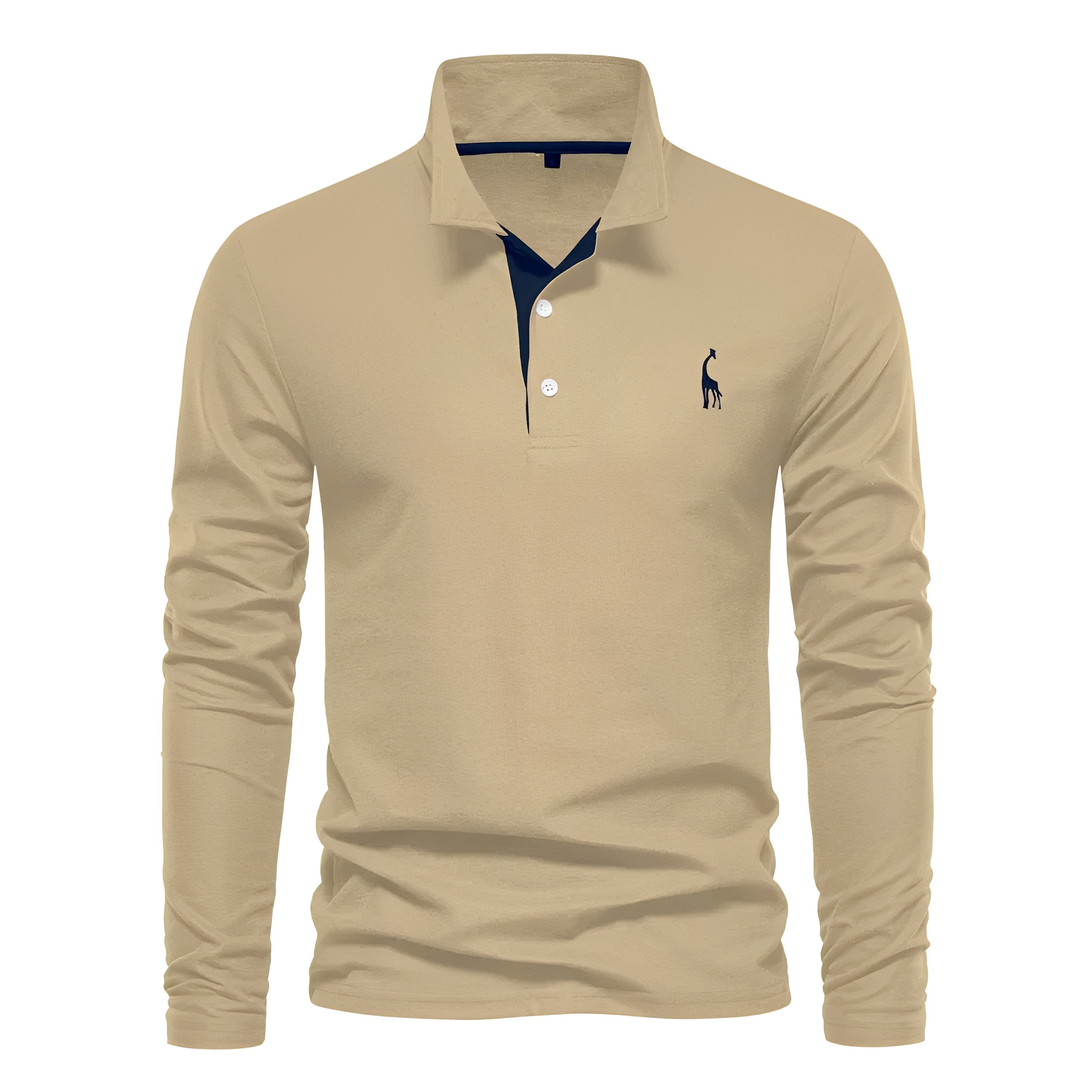 Antoine - Langärmeliges Herren-Poloshirt für jeden Tag