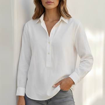 Andy - Elegante Bluse mit V-Ausschnitt für Damen