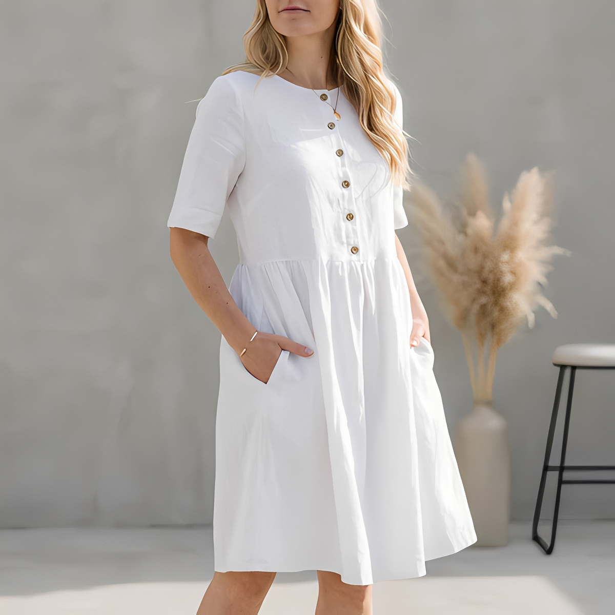 Angelene - Elegantes und schickes Sommerkleid für Frauen