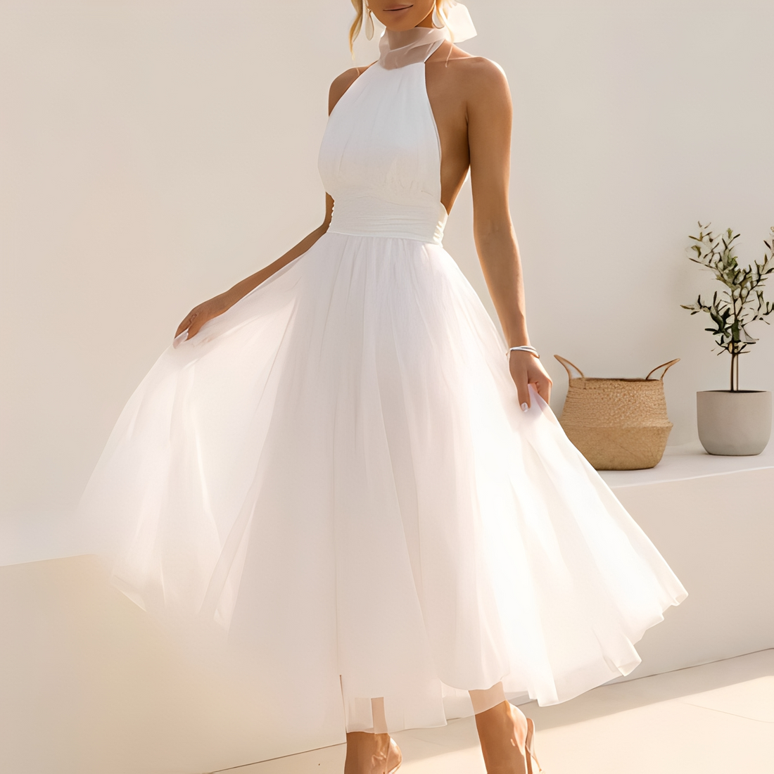 Neneta - Ein elegantes und schickes Kleid für Frauen