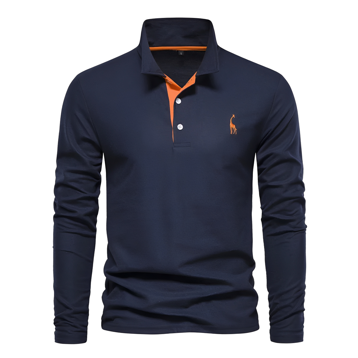 Antoine - Langärmeliges Herren-Poloshirt für jeden Tag