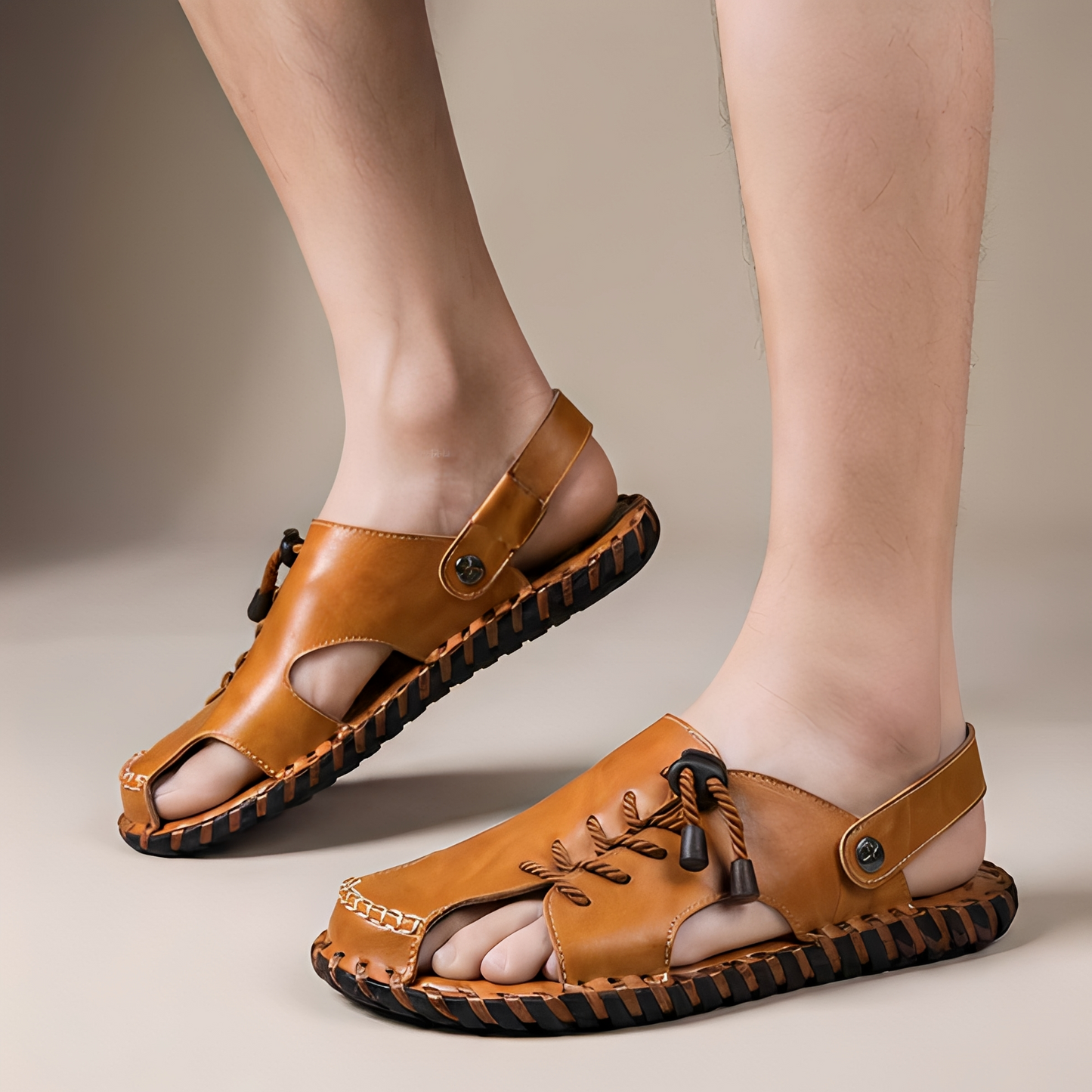 Rowar - Sommer-Sandalen mit offener Vorderseite für Herren
