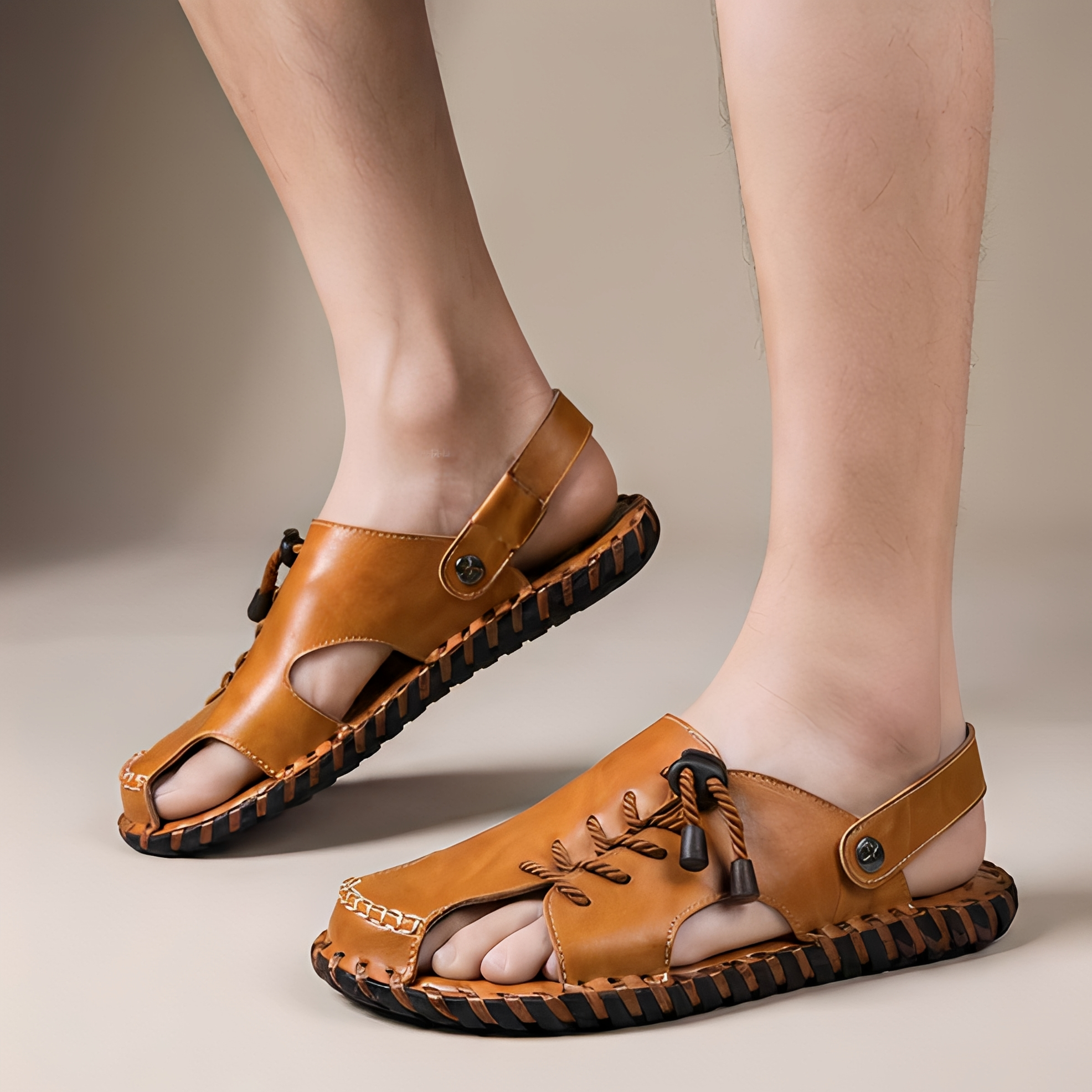 Rowar - Sommer-Sandalen mit offener Vorderseite für Herren