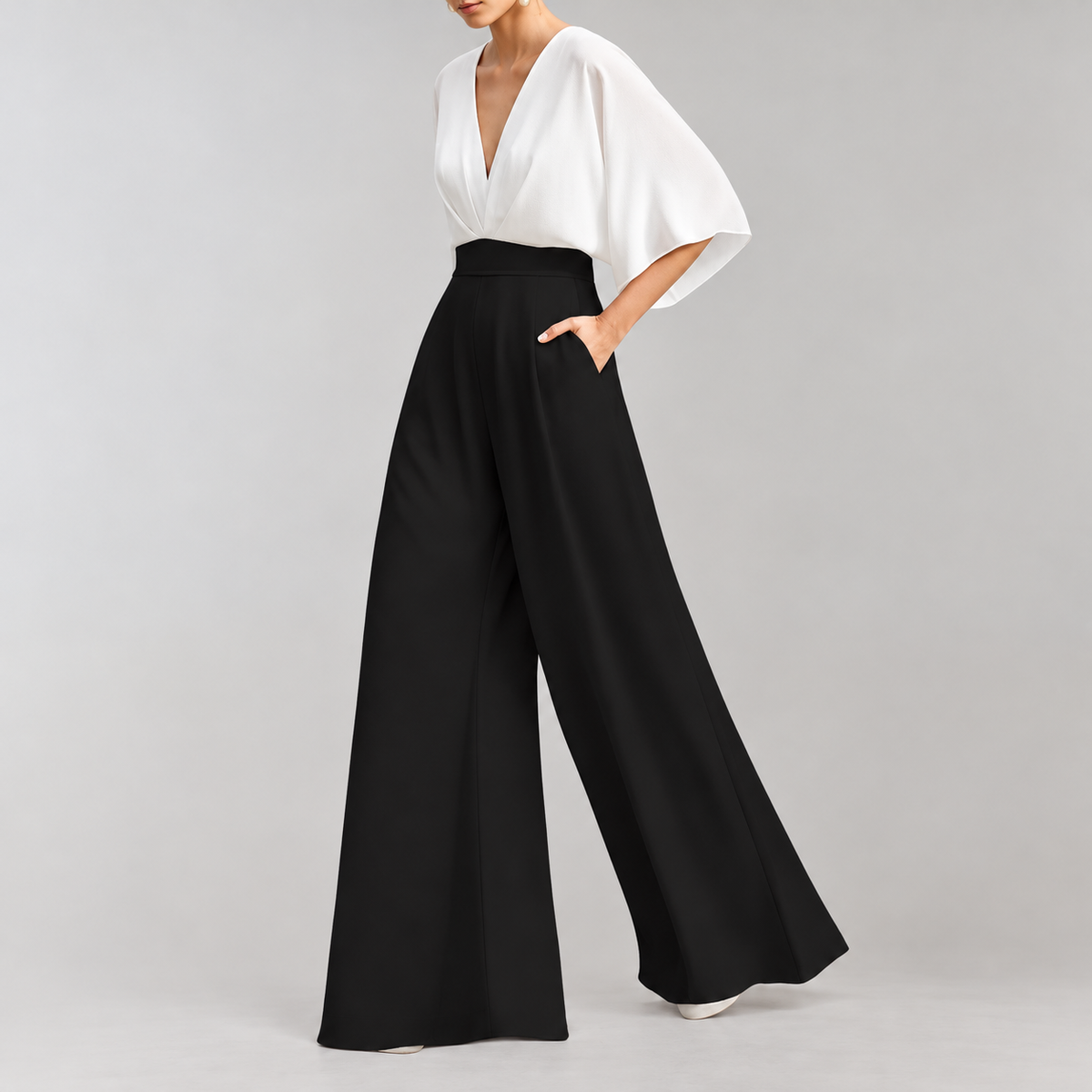 Melanie - Lässiger Look mit weitem Bein