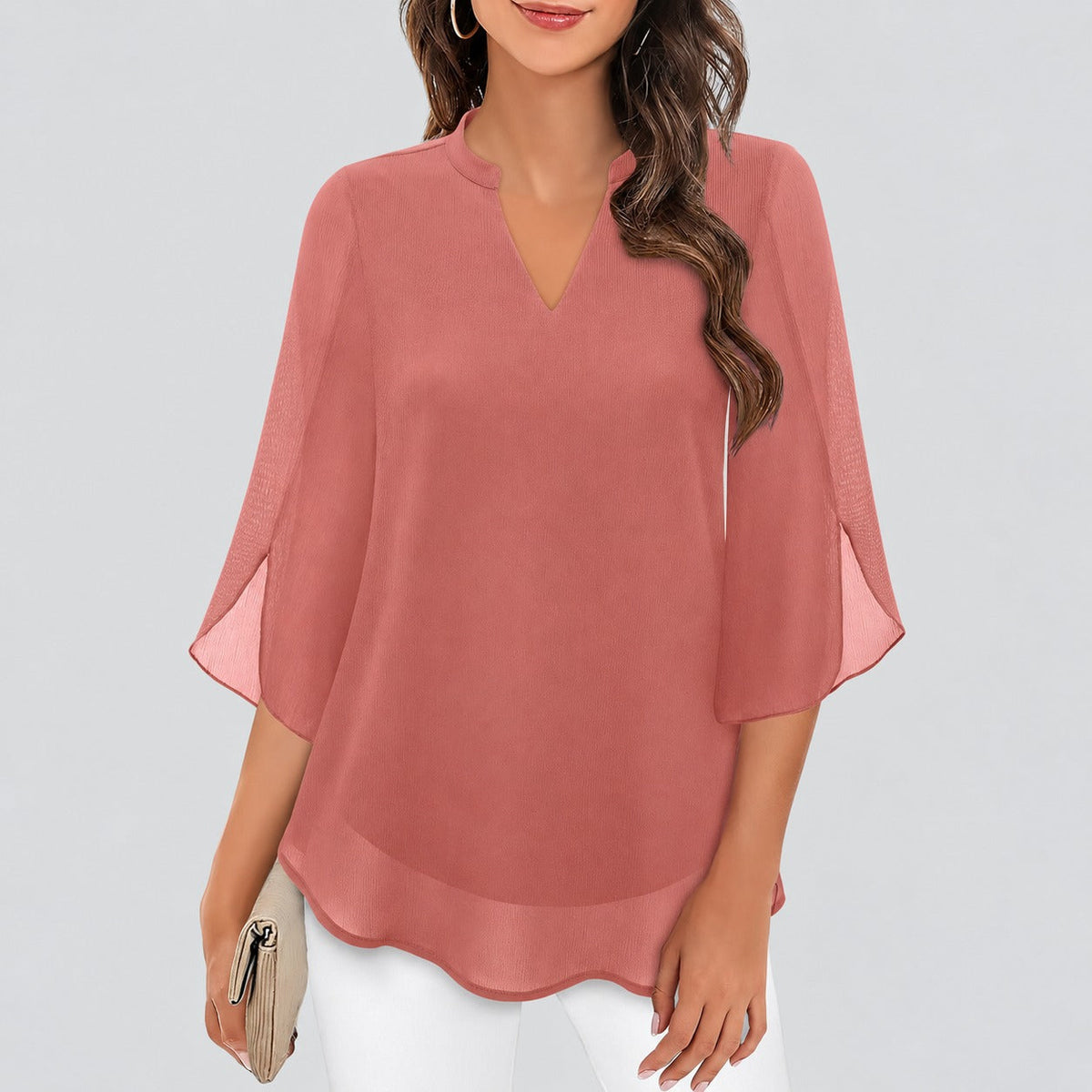 Ella - Leichte Bluse mit besonderen Ärmeldetails