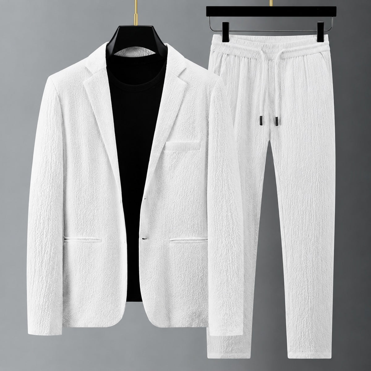 Herren Anzugset mit Blazer und Jogginghosen - Relaxed Fit
