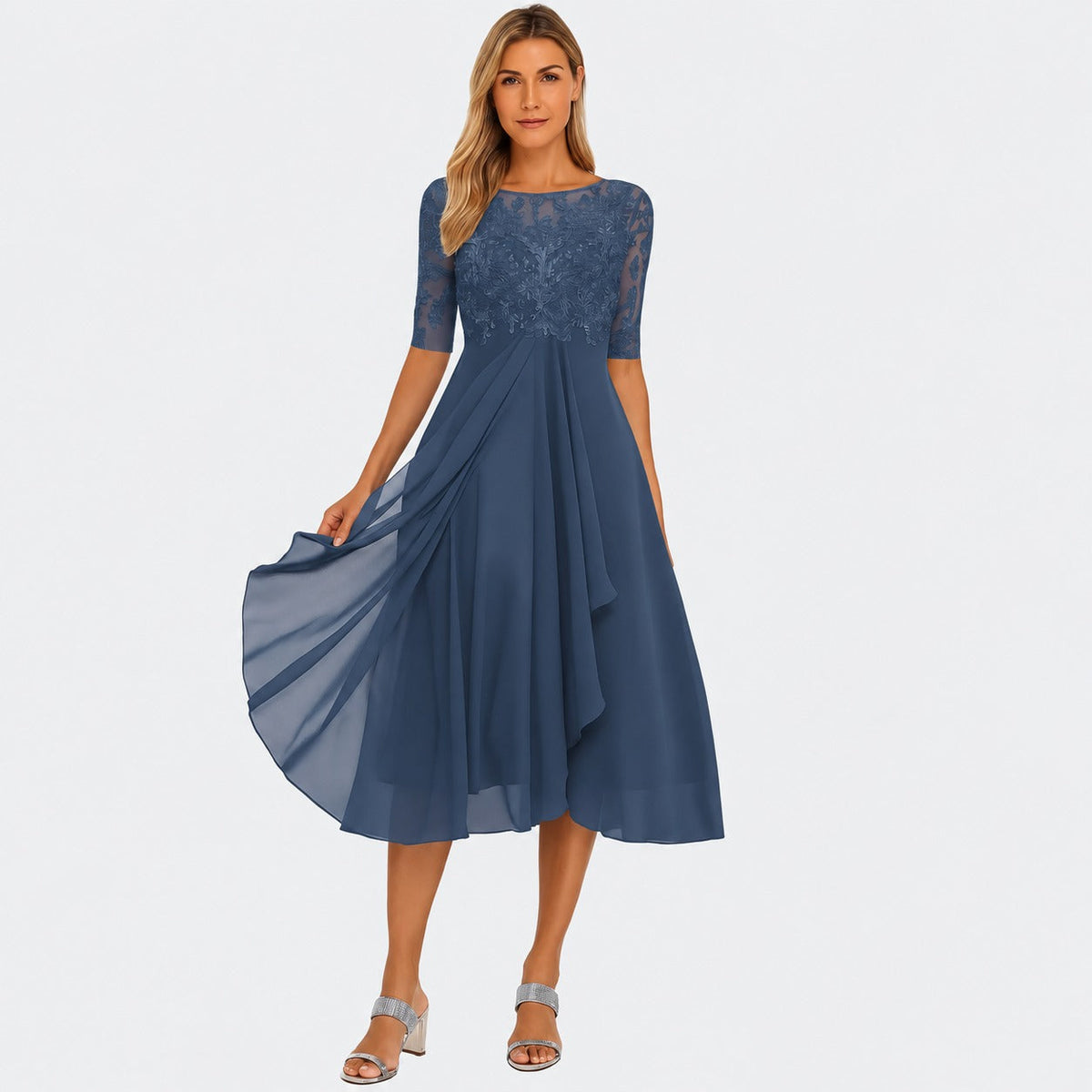 Ximena - Schickes Damenkleid in Knielänge