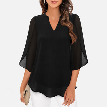 Ella - Leichte Bluse mit besonderen Ärmeldetails