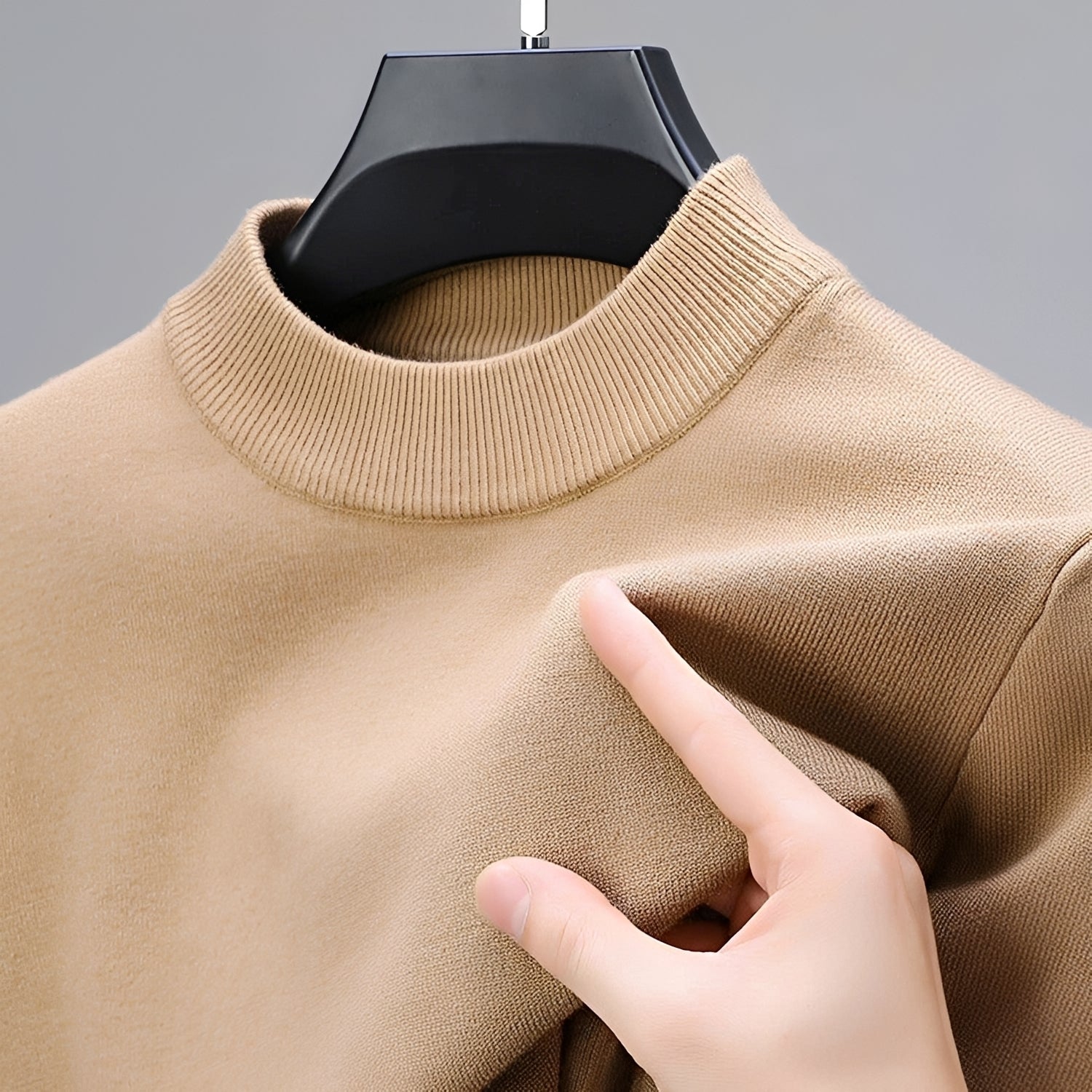 Giorgio - Komfortabler Herrenpullover mit dehnbarem Bund