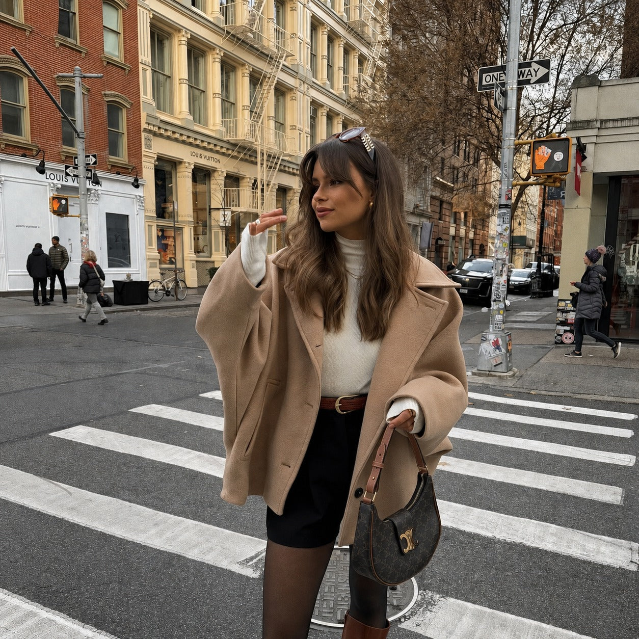 Elena - Lässige Jacke mit zweireihigem Design