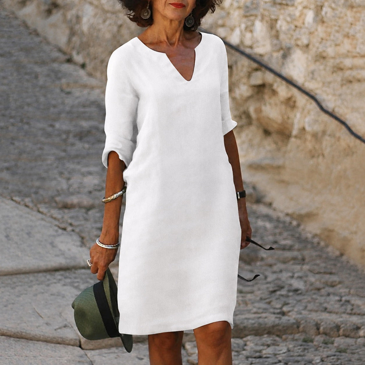Sara - Stilvolles, einfaches Kleid