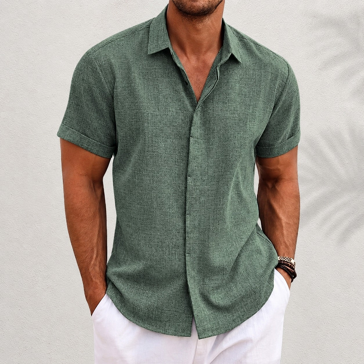 Oberon - Herren-T-Shirt mit kurzen Ärmeln