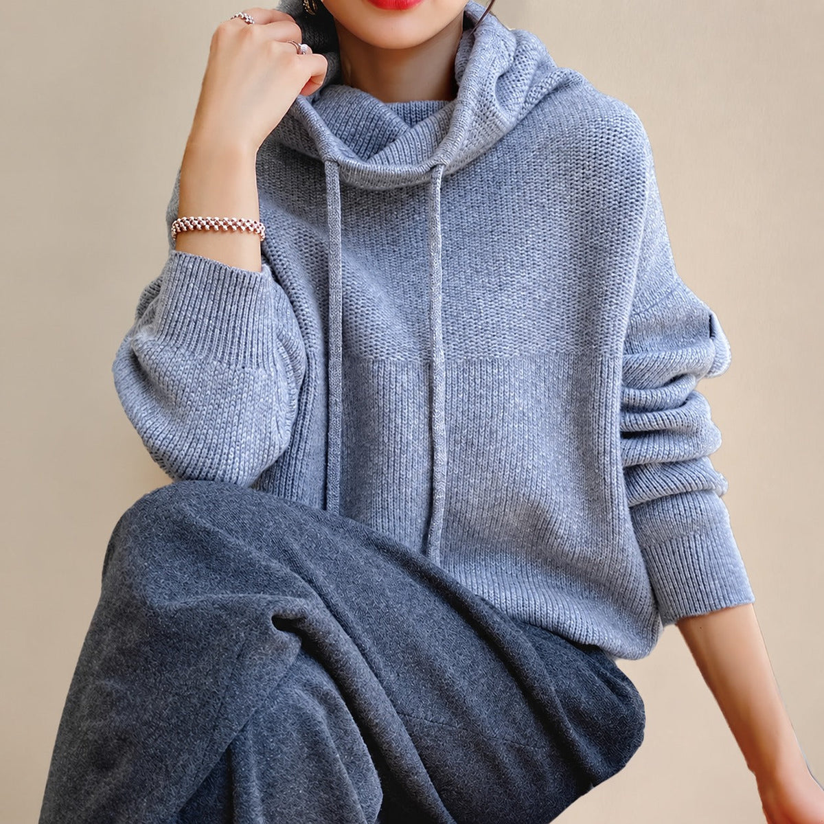 Eden - Stilvoller, legerer Rollkragenpullover