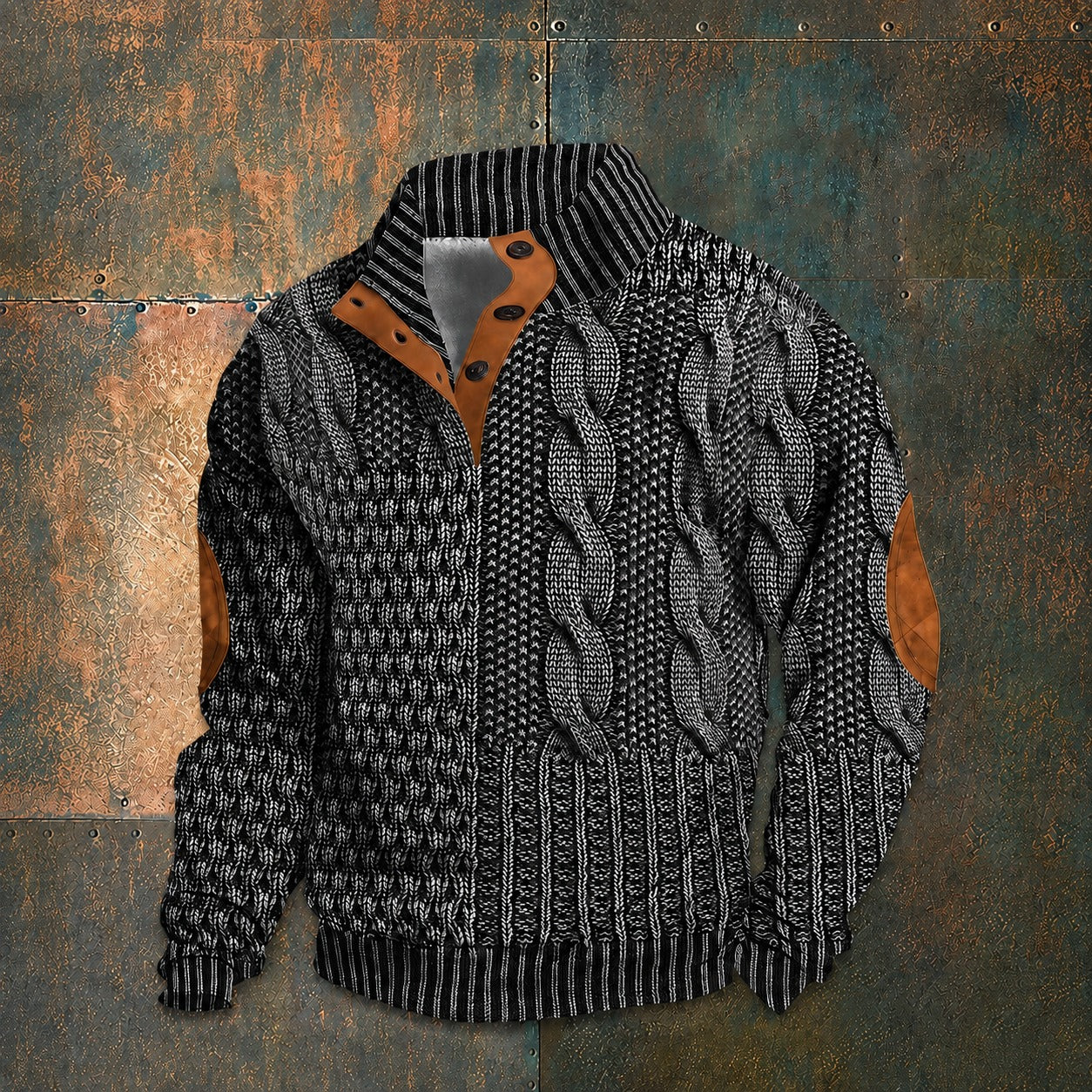 Ronald - Bequemer, weicher Pulli
