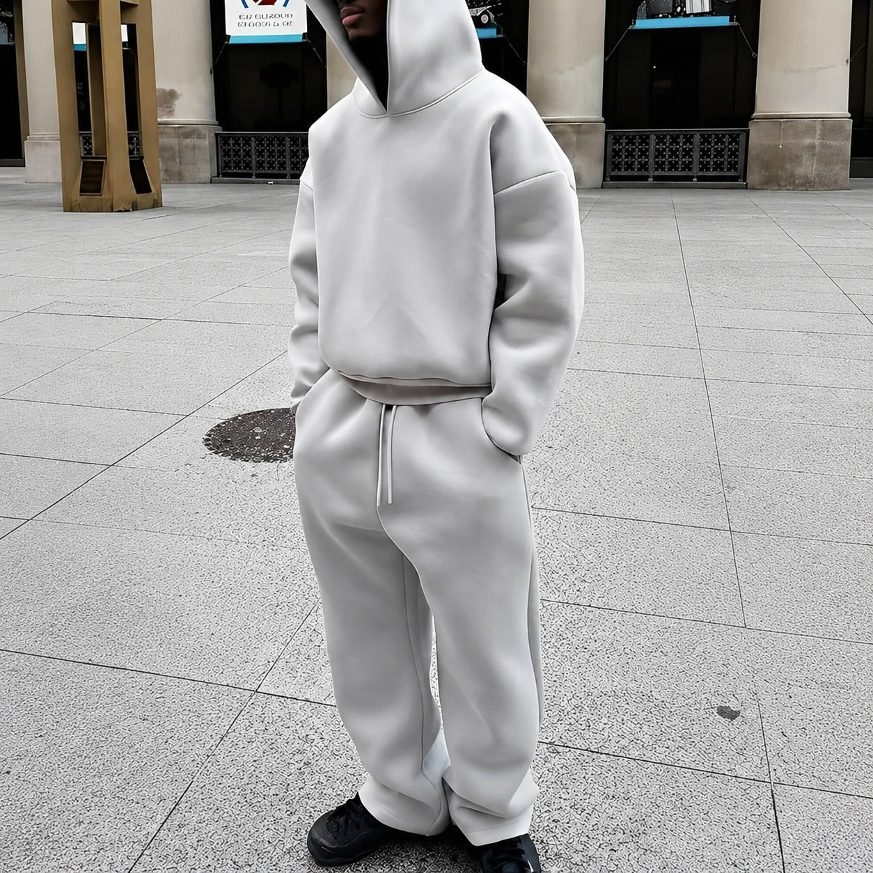 Marco - Entspanntes Set mit weitem Hoodie für Männer
