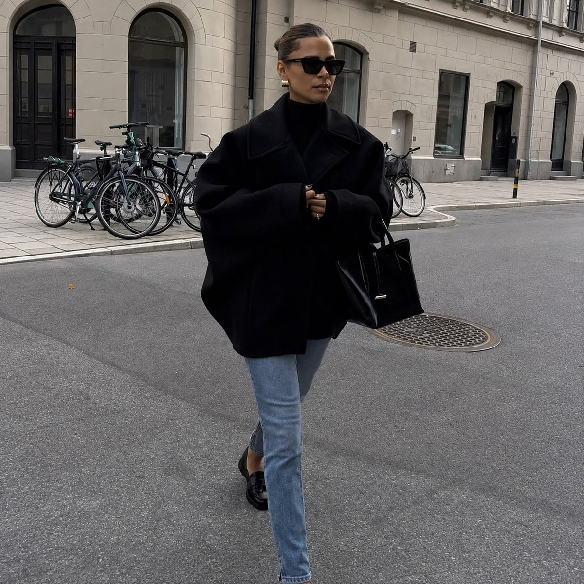 Elena - Lässige Jacke mit zweireihigem Design