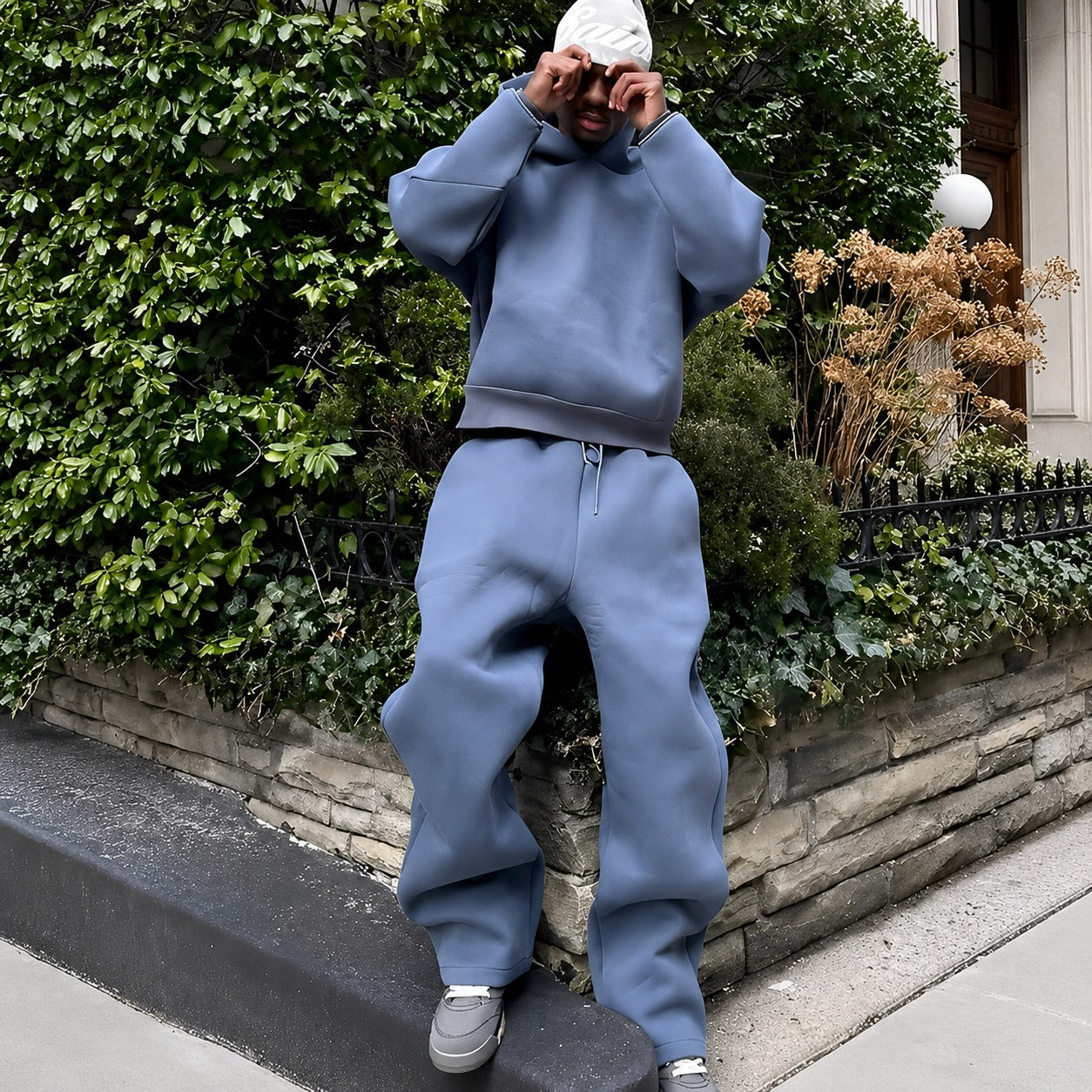 Marco - Entspanntes Set mit weitem Hoodie für Männer