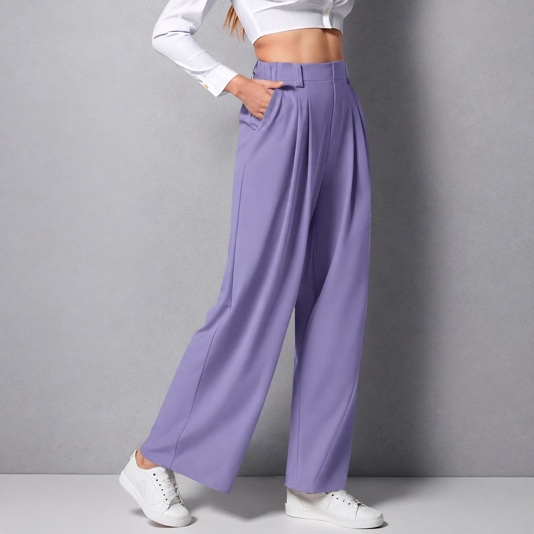 Montana - Dehnbare Frauenhose mit geradem Bein