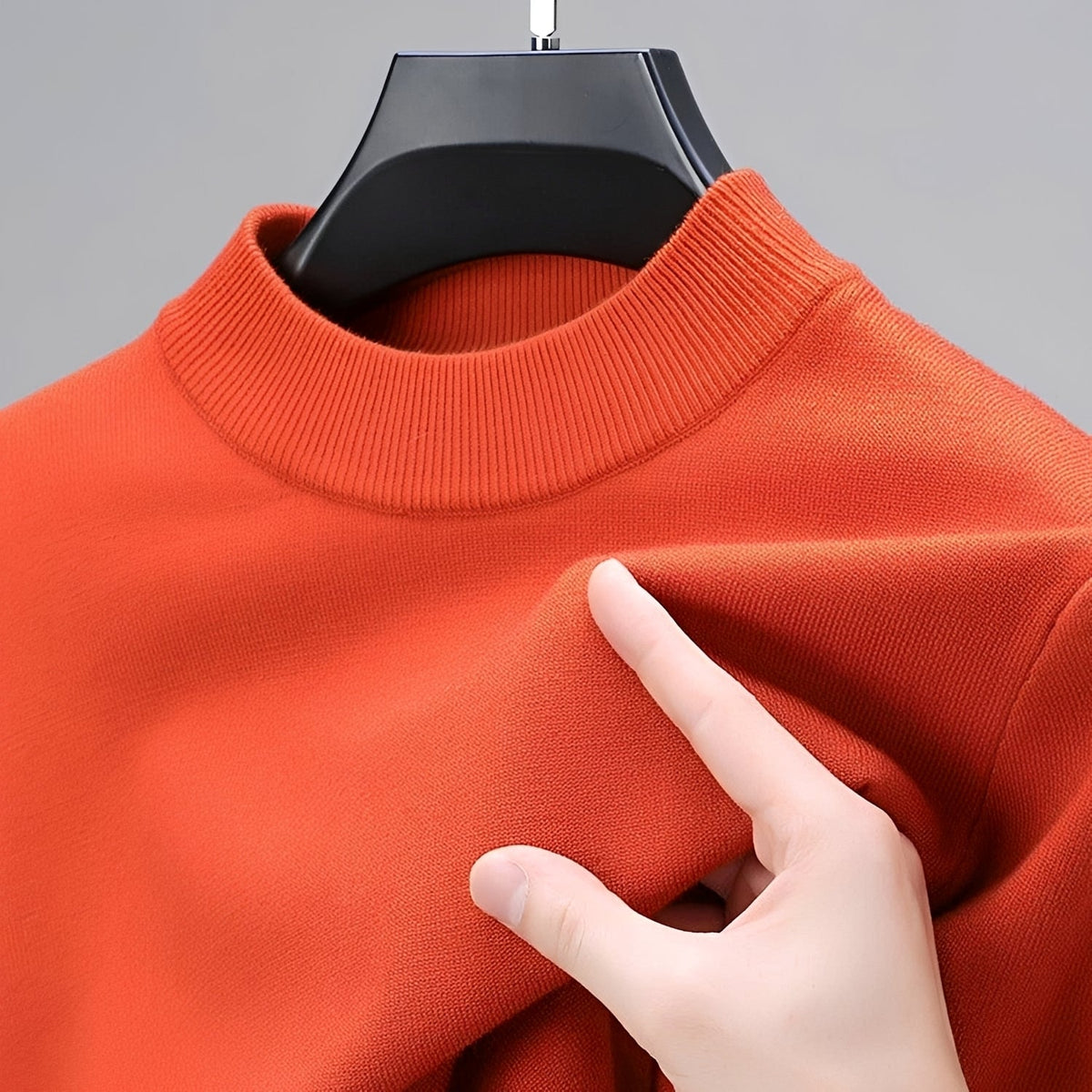 Giorgio - Komfortabler Herrenpullover mit dehnbarem Bund