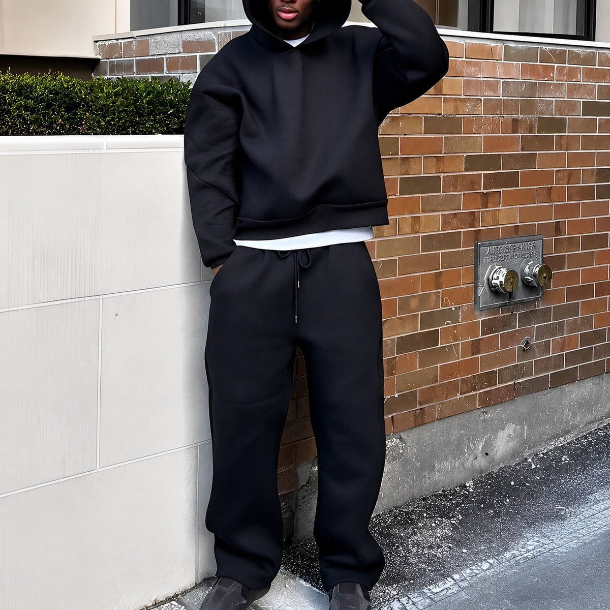 Marco - Entspanntes Set mit weitem Hoodie für Männer