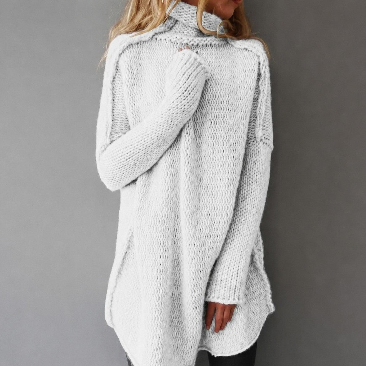 Greta - Komfortabler Rollkragenpullover